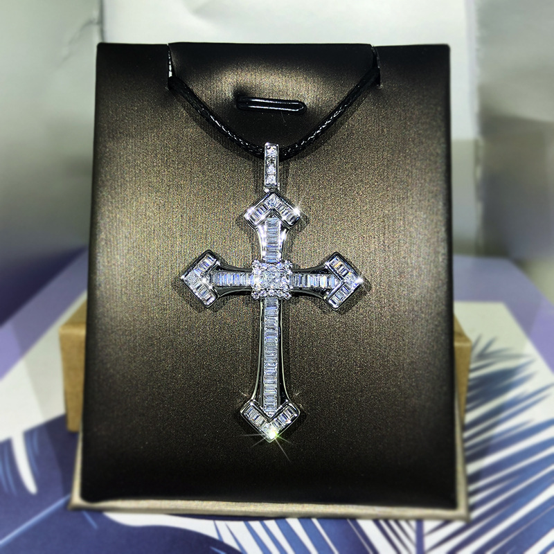 925 Sterling Silver Chain Necklace Men - 925 ayar gümüş güzel beyaz zirkon