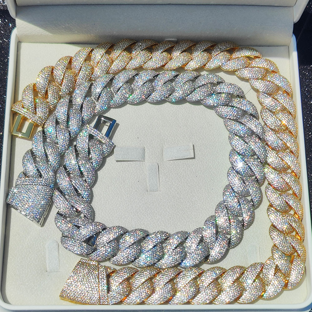 Lüks 24MM 6 Sıralı Küme 5A Elm - Cuban Link Chain 12Mm incelemesi ve fiyatı