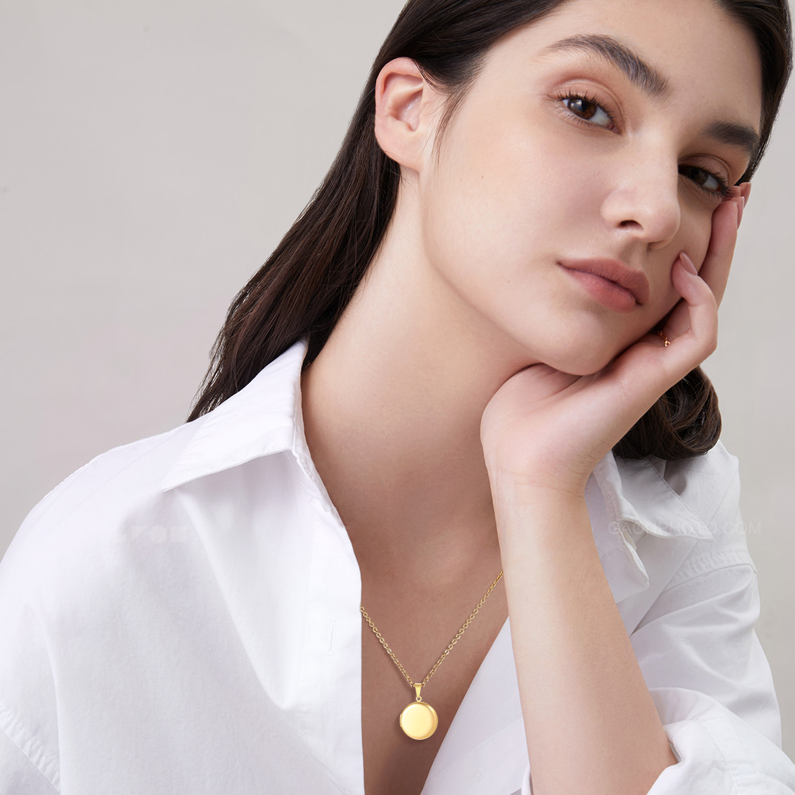 Ücretsiz Gravür Baş Harfleri K - Heart Locket Necklace Photo incelemesi ve fiyatı
