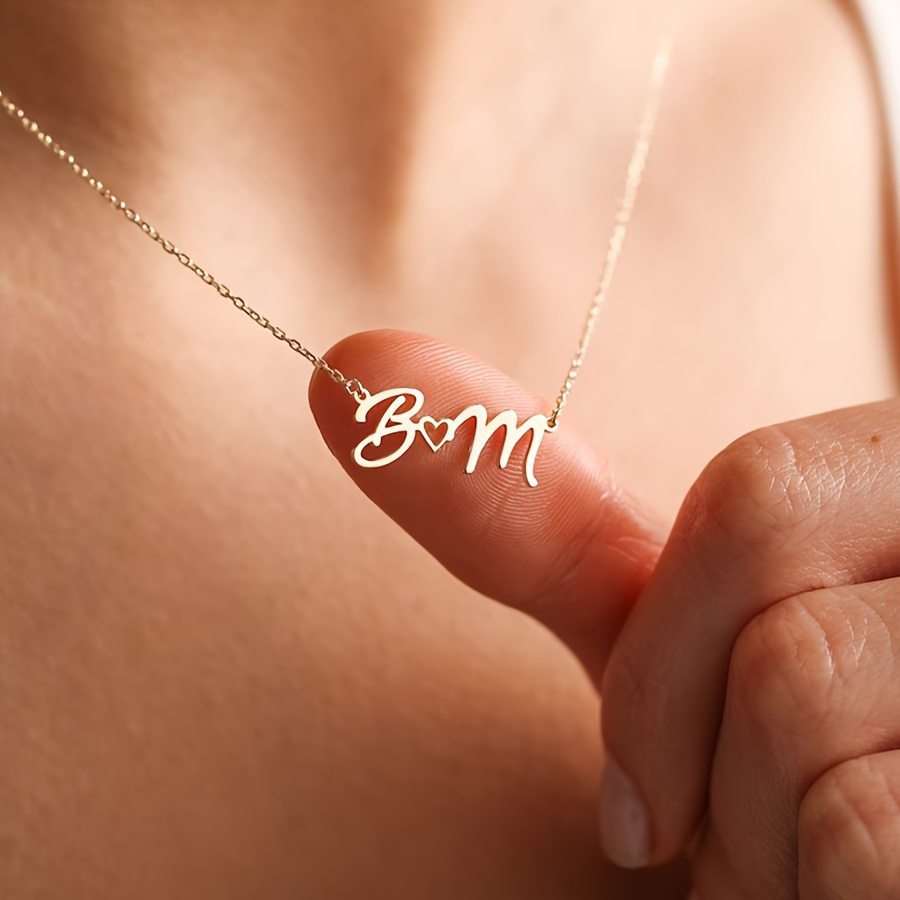 Kadınlar için özel Ad Kolye Su - Custom Name Necklace Stainless Steel incelemesi ve fiyatı