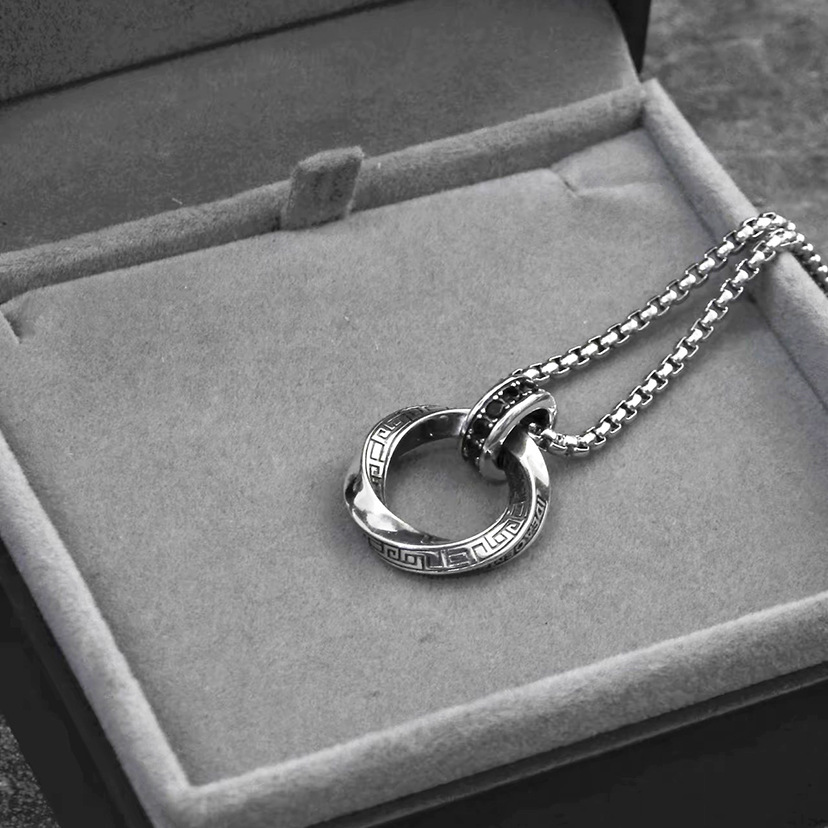 Yeni 925 Ayar Gümüş Kolye Vint - 925 Sterling Silver Chain Necklace Men incelemesi ve fiyatı