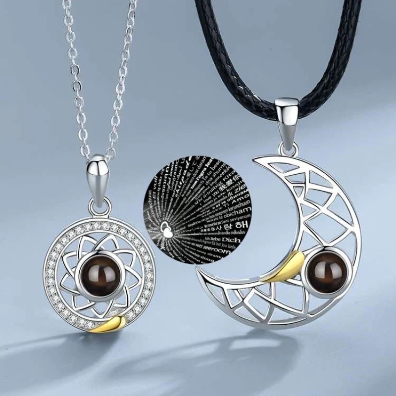 1 çift Manyetik Çift Eşleşen K - Magnetic Couple Matching Necklaces incelemesi ve fiyatı