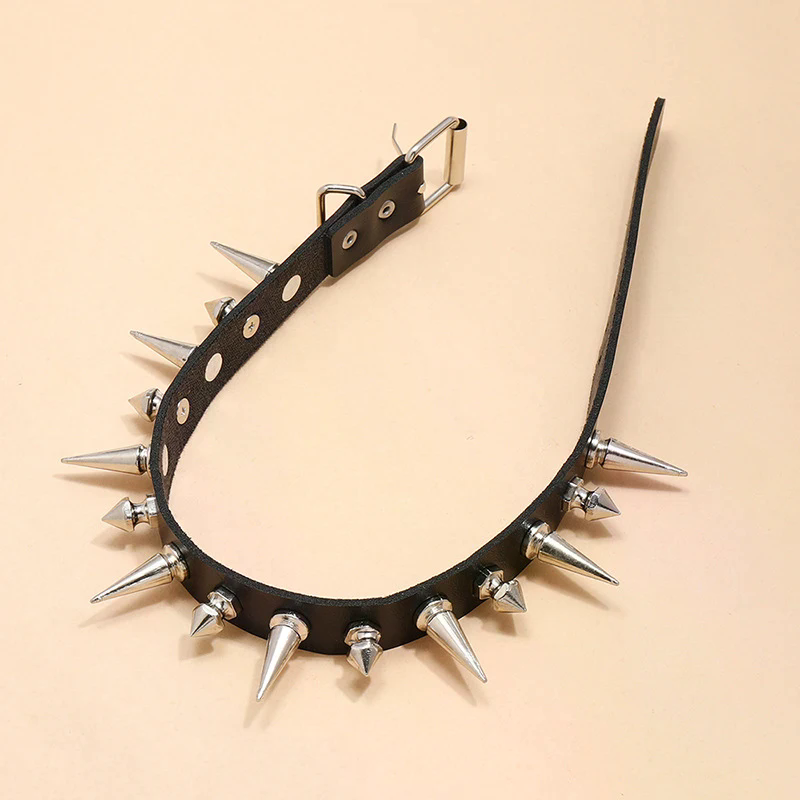 Uzun Sivri Uçlu Gerdanlık Punk - Goth Punk Spike Choker incelemesi ve fiyatı