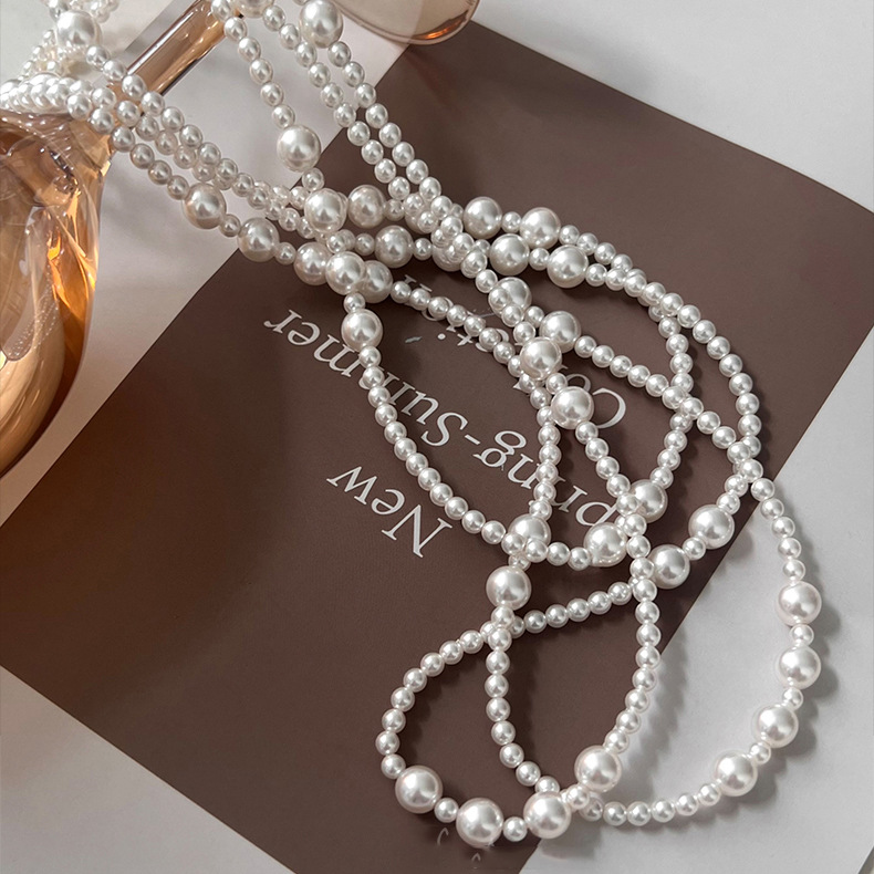 Kadınlar için Vintage uzun çok - Pearl Choker Necklace Vintage incelemesi ve fiyatı