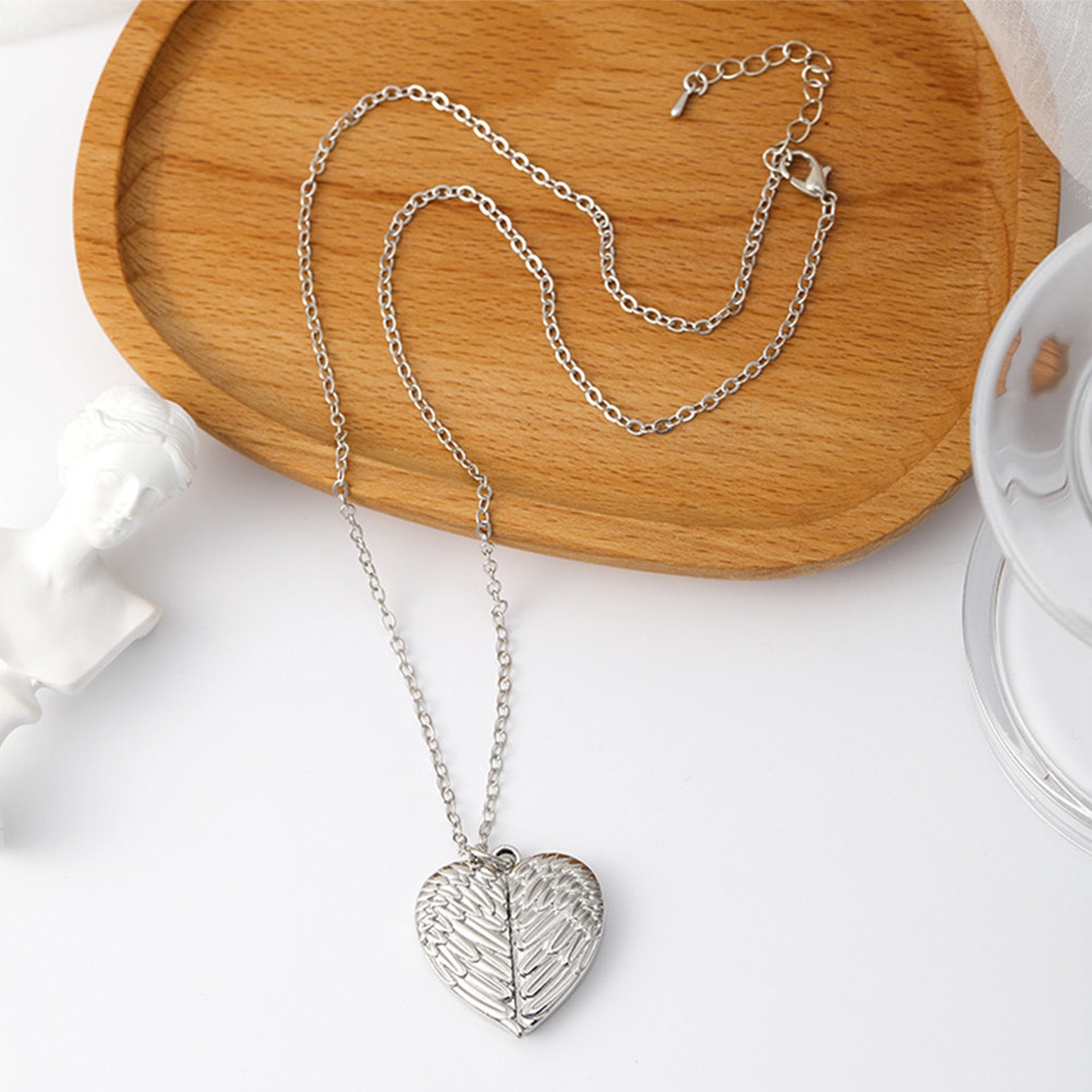 Kalp Madalyonlu Kolye Kadın Fo - Heart Locket Necklace Photo incelemesi ve fiyatı