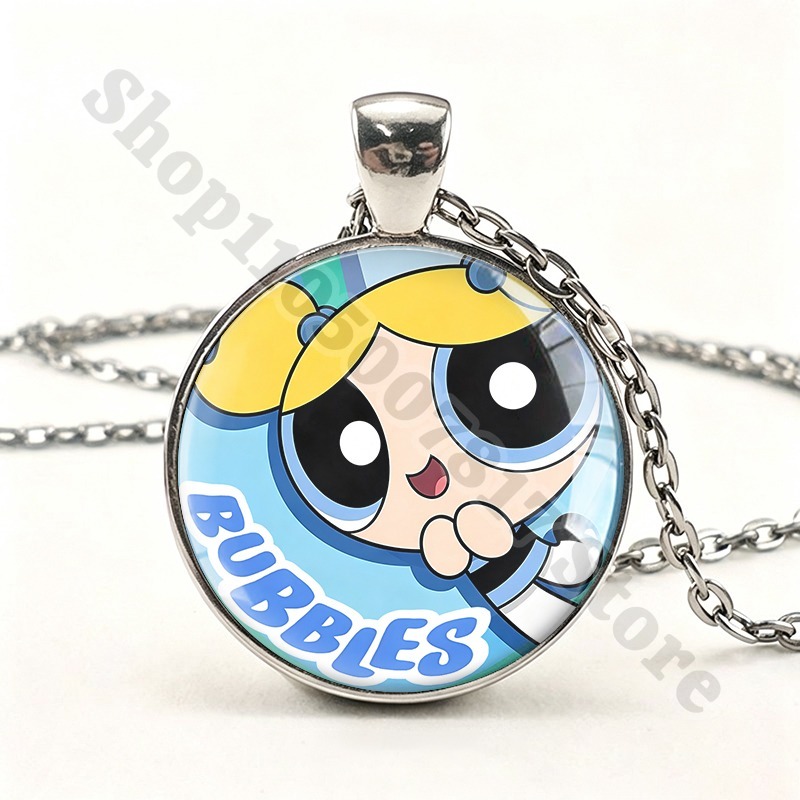 Kawaii Powerpuffs Kız Çocuklar - Anime Pendant Necklace incelemesi ve fiyatı