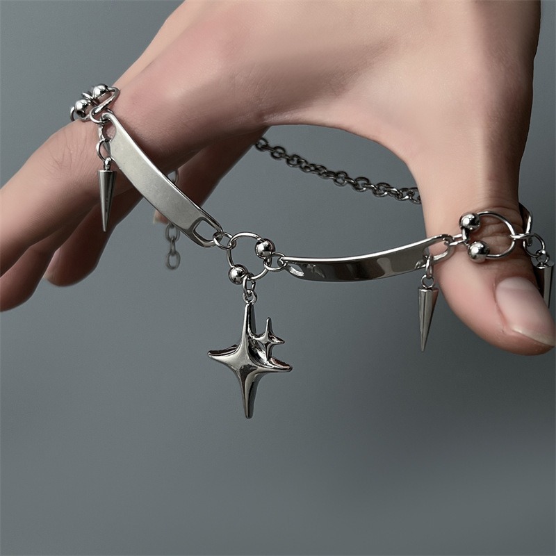 Hiphop Paslanmaz Çelik Punk Yı - Goth Punk Spike Choker incelemesi ve fiyatı