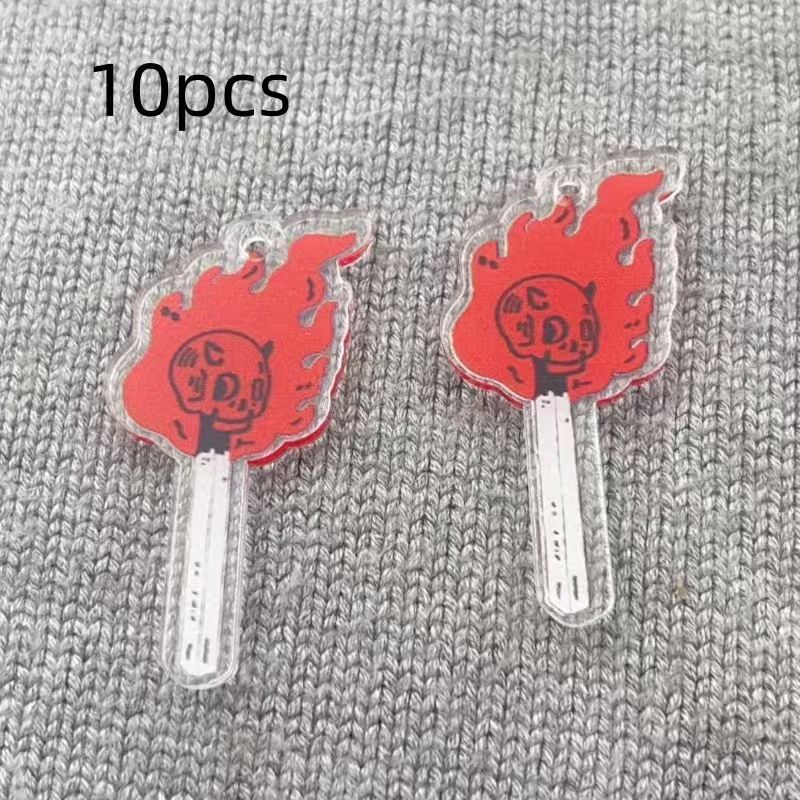 10 adet akrilik kafatası kolye - Earrings incelemesi ve fiyatı
