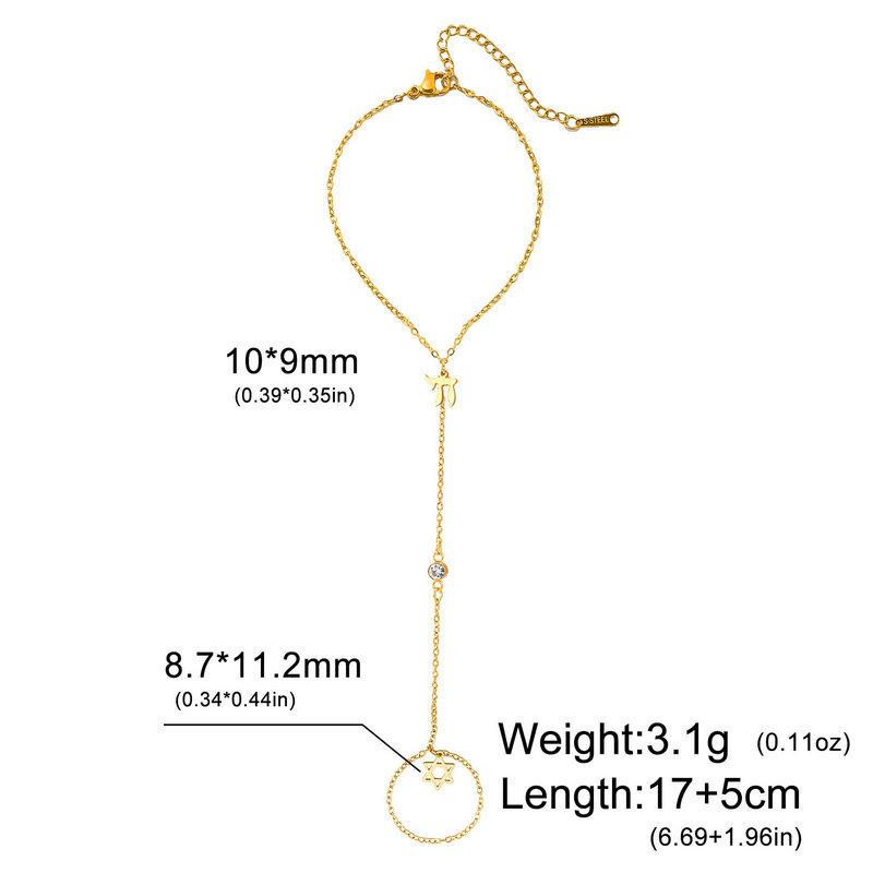 Yahudi Davut Yıldızı İbranice  - Bracelets incelemesi ve fiyatı