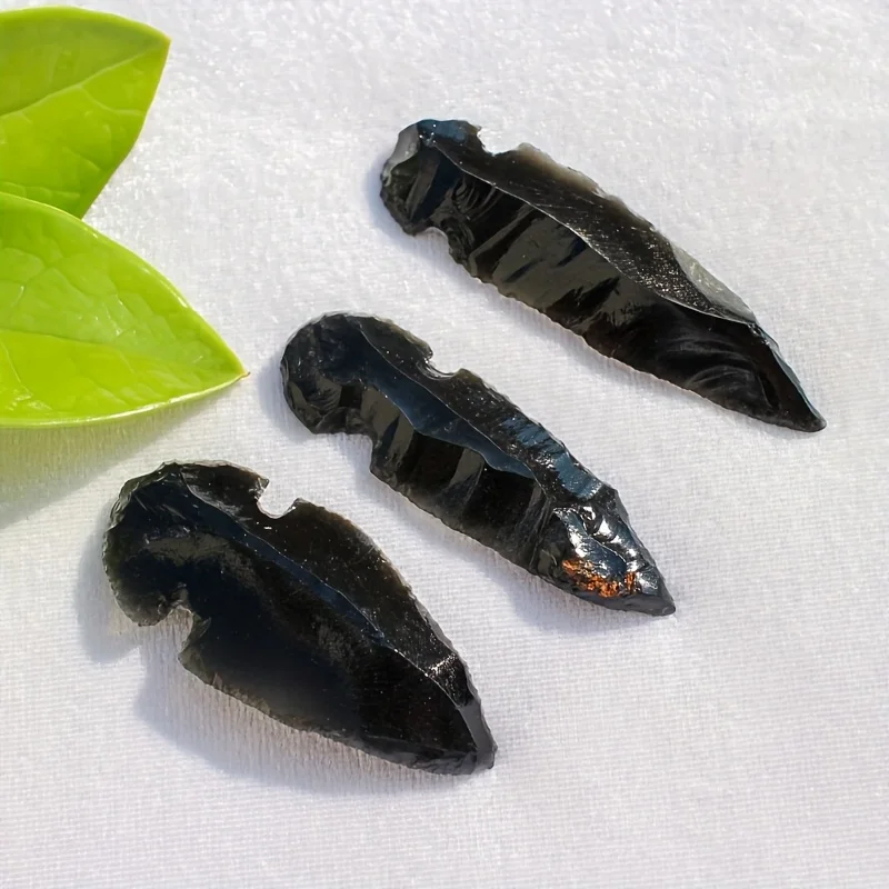 1 Obsidyen Ok Kolye - El yapım - Crystal Pendant Necklace Natural Stone incelemesi ve fiyatı