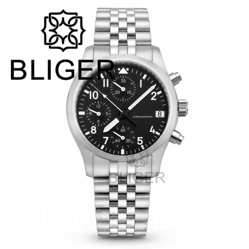 BLIGER Tam Siyah Fırçalanmış 3 - Watch Accessories incelemesi ve fiyatı