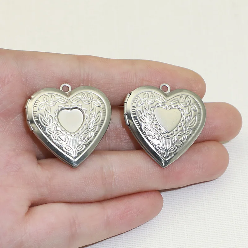 BoYuTe (20 adet/grup) 316 pasl - Heart Locket Necklace Photo incelemesi ve fiyatı
