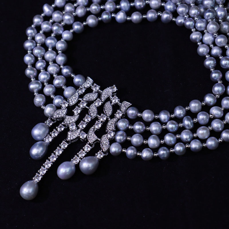 Tatlı Su İncisi Kolye, Vintage - Pearl Choker Necklace Vintage incelemesi ve fiyatı