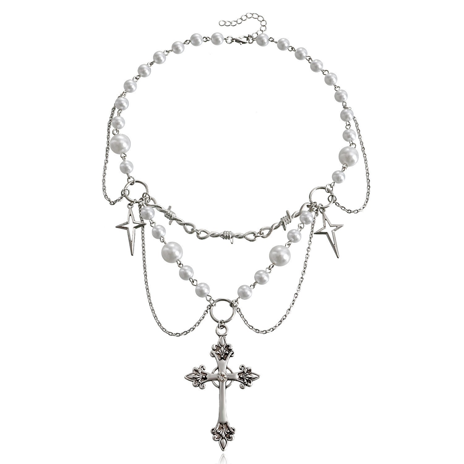Kadınlar için kelebek kalp inc - Pearl Choker Necklace Vintage incelemesi ve fiyatı