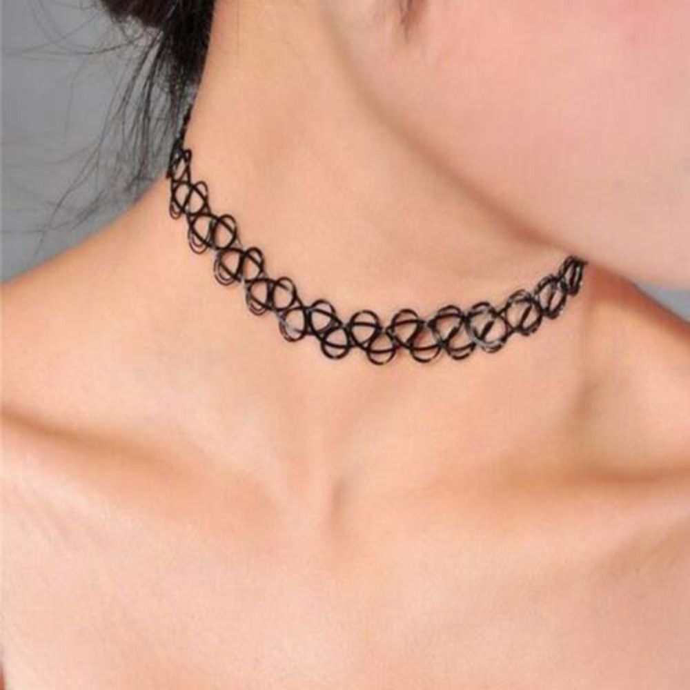 Çok renkli örgülü balık iplik  - Pearl Choker Necklace Vintage incelemesi ve fiyatı