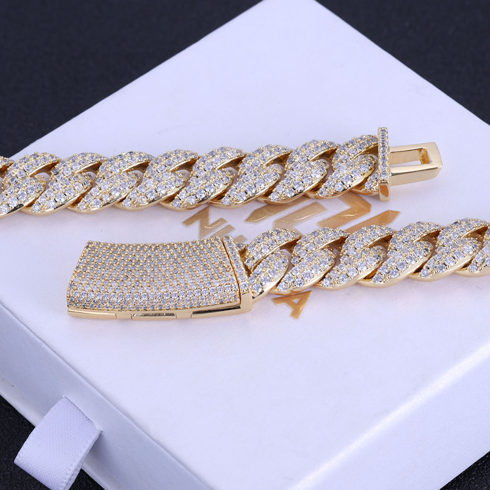 ESKEEM Yeni Stil 13MM Buzlu Kü - Cuban Link Chain 12Mm incelemesi ve fiyatı